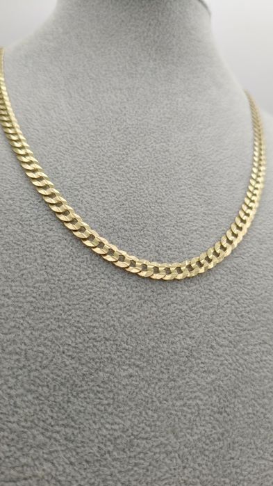 Złoty Łańcuszek Pancerka 50cm Pr.585 Nowy Zapraszamy