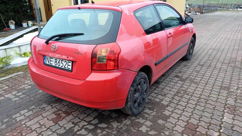 Toyota corolla e12 1.4 vvt-i 90km 16v. Benzyna