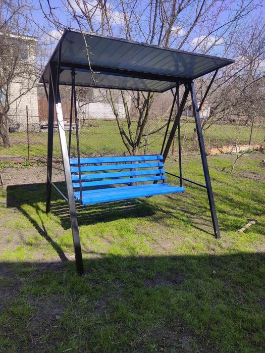 Вироби із металу, мангал, садова гойдалка, лавка садова