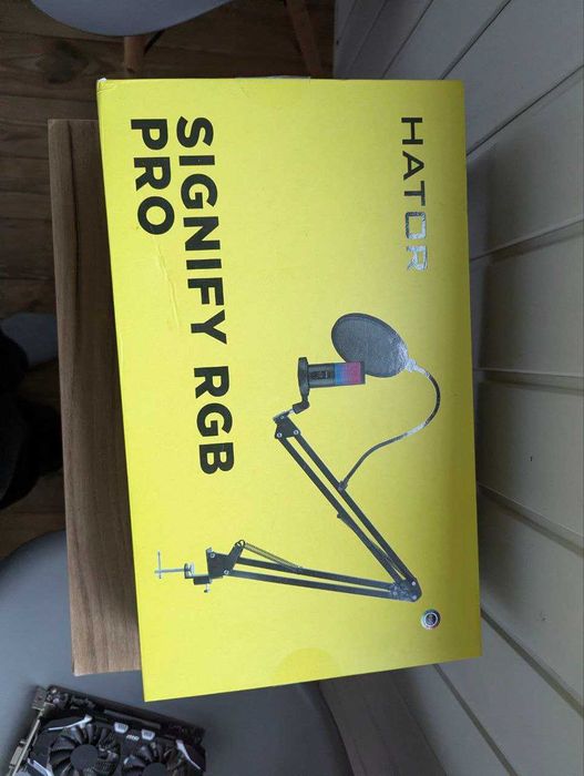 Мікрофон HATOR Signify RGB PRO+: 1 200 грн. - Мікрофони Київ на Olx