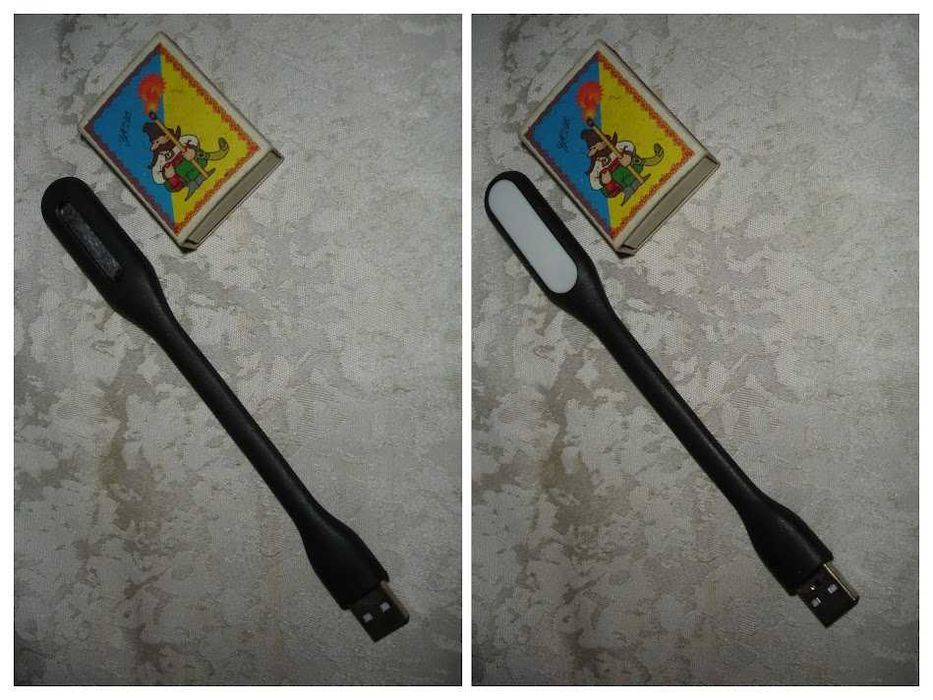 Для НОУТБУКА - ГНУЧКА світлодіодна міні USB LED підсвітка. НОВА.