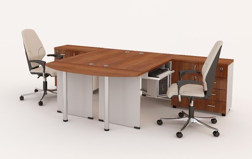 komplet mebli biurowych dwa stanowiska, meble od producenta