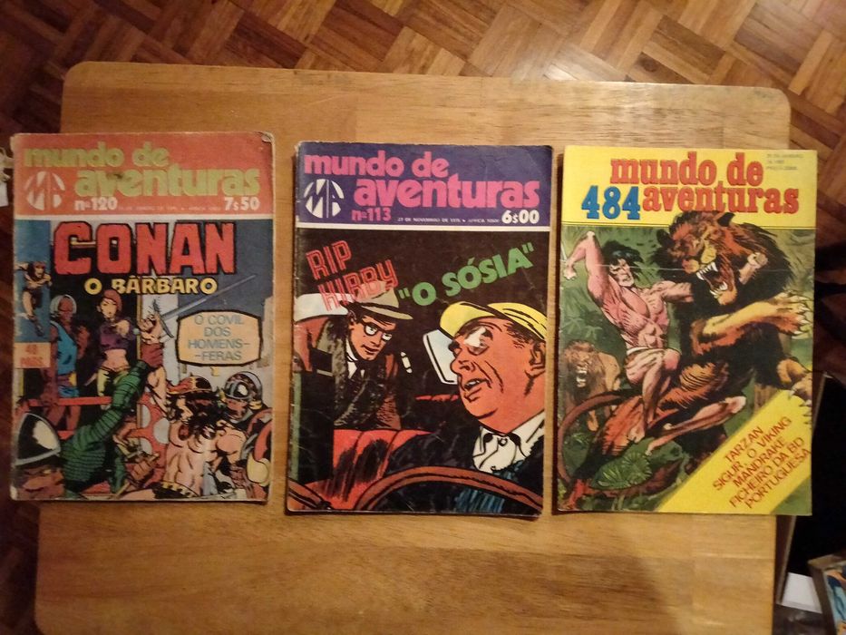 lote de revistas B.D. antiga