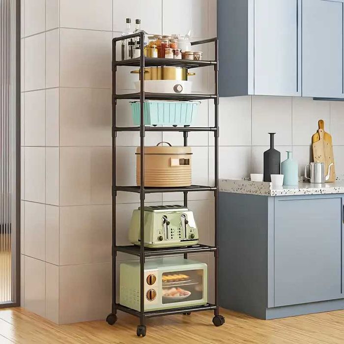 Стеллаж металлический полка в кухню ванную Стелаж полиця етажерка 6-яр