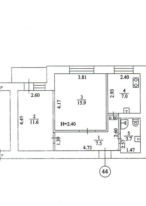 Продантся 2х комнатная квартира район Павлово поле.
