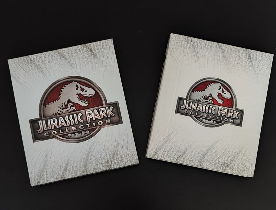 Coleção Parque Jurássico 2D/3D - Blu-ray Digibook