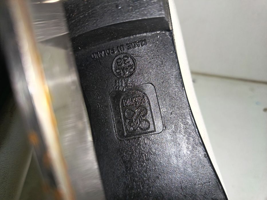 Łyżwy figurowe damskie skóra POLSPORT  rozmiar 38