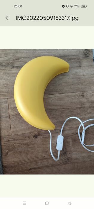 Lampka ścienna księżyc Ikea