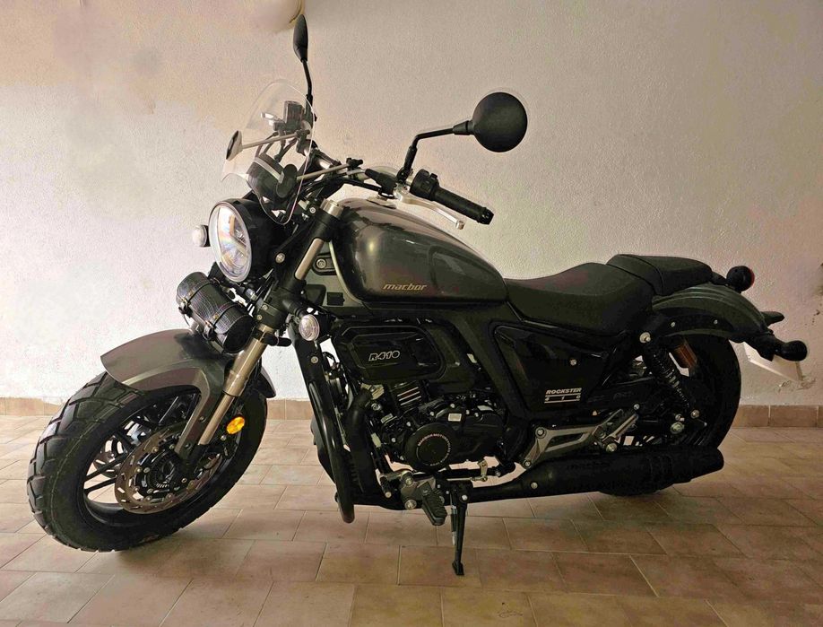MacBor Rockster 410 (2026) – Apenas 130 km (Como Nova / Garantia Fábrica)