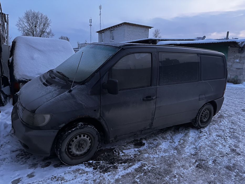 Документи Мерседес Віто 638/Vito пасажирський сірий 1996 р, білий 2001