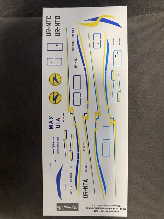 Декаль різних масштабів.