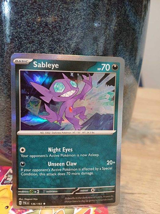 Carta Pokémon Sableye #136