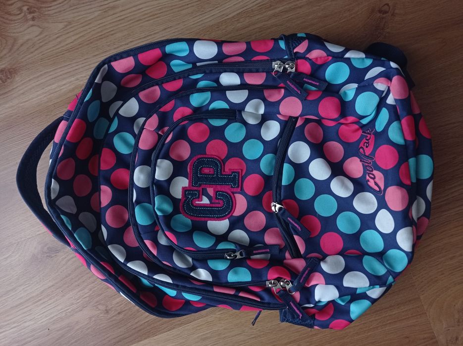 Plecak szkolny CoolPack w kropki