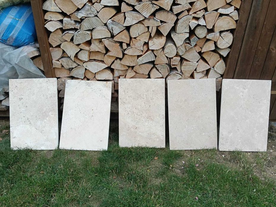 Płyty trawertynowe 3 cm zewnętrzne