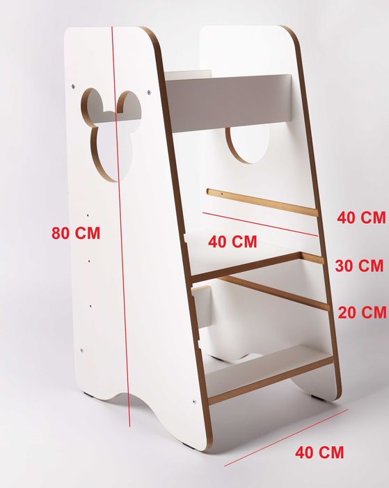 Kitchen Helper Podest dziecięcy Myszka regulowany Promocja producent