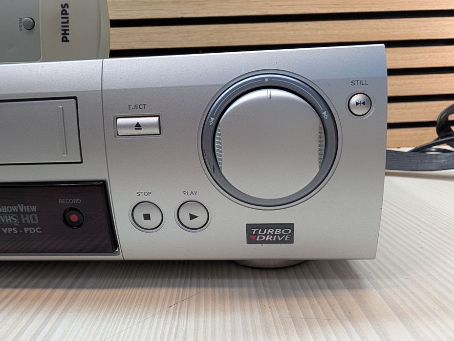 PHILIPS VR 705 #Magnetowid VHS # 6HD #Turbo Drive #Hi-Fi Stereo #Pilot