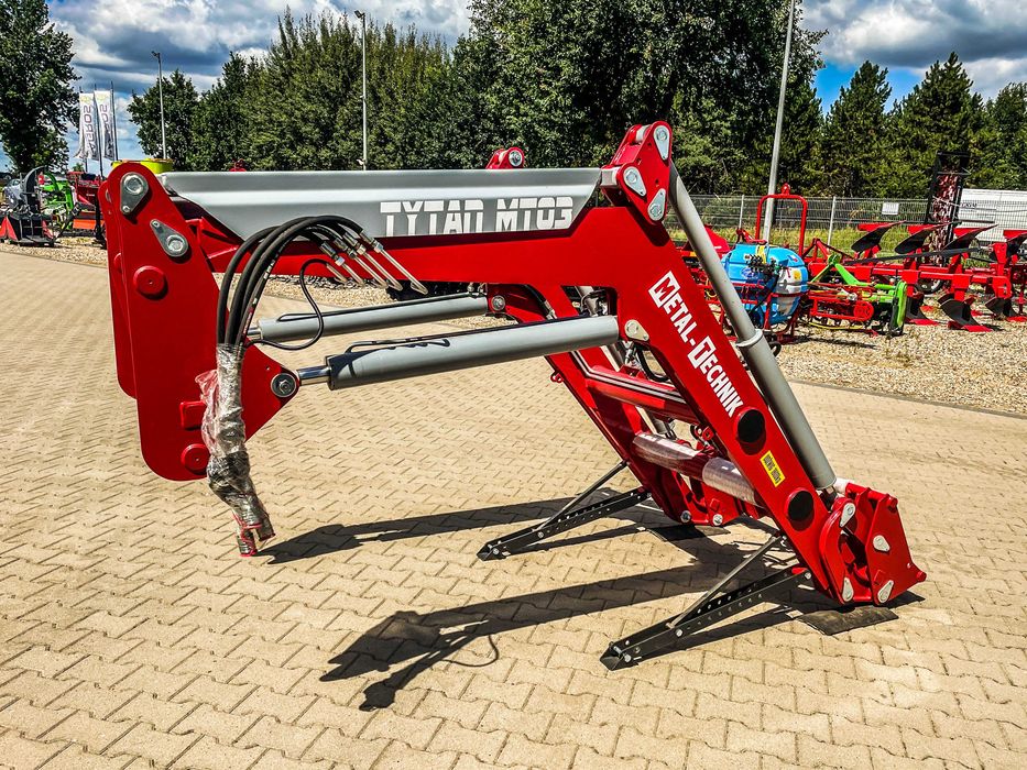 Ładowacz czołowy mt02 1500 TUR hydraulika euro ramka Montaż producent