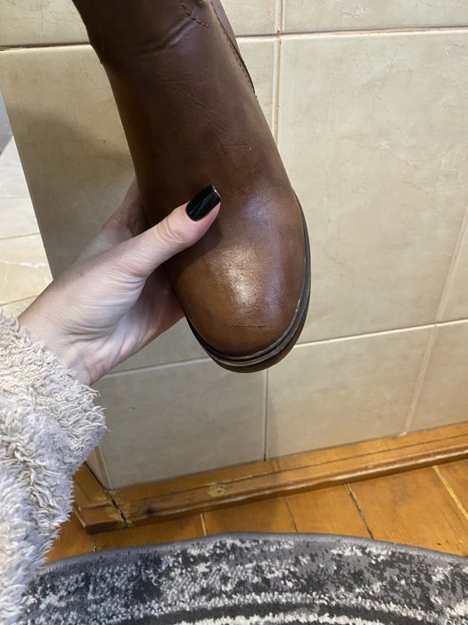 Чоботи осінні каблук