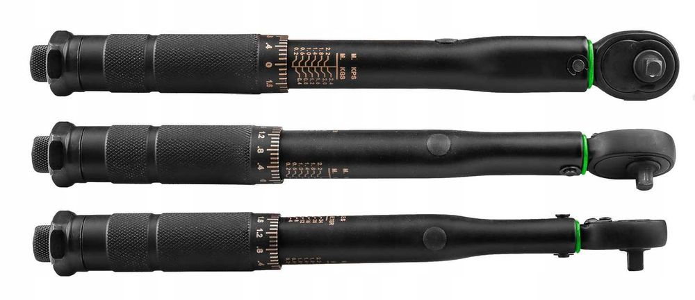 Klucz Dynamometryczny 1/4" 2–24Nm Z Blokadą Certyfikat Kalibracji Cr-V