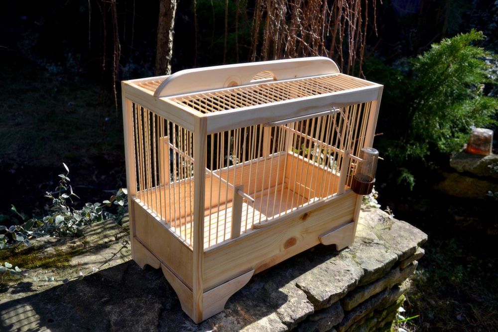 Drewniane KLATKI dla Ptaków śpiewających