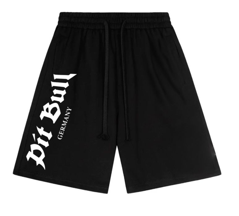 Спортивные шорты Pit Bull Casual  Logo черные питбуль