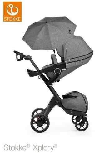 Прогулочная коляска Stokke Xplory V5 + Stroller Winter Kit + Foot Muff