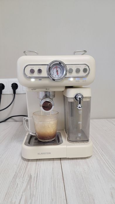 Кавоварка Кавомашина Klarstein Espressionata Evo 19 бар 1350 Вт (00454