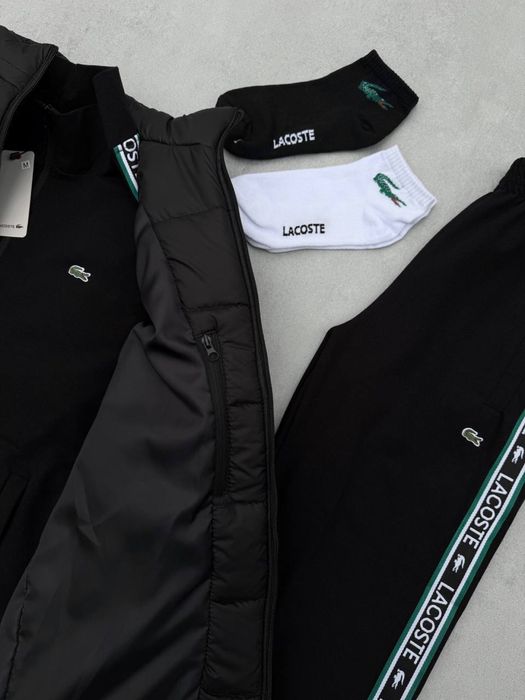 Чоловічий спортивний костюм лакоста набір Lacoste [3в1] [S,M,L,XL,XXL]