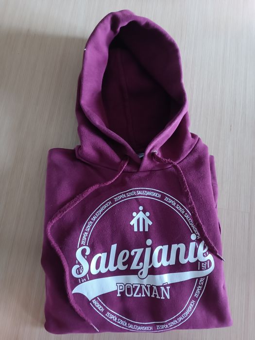 Bluza salezjańska bordowa rozmiar S