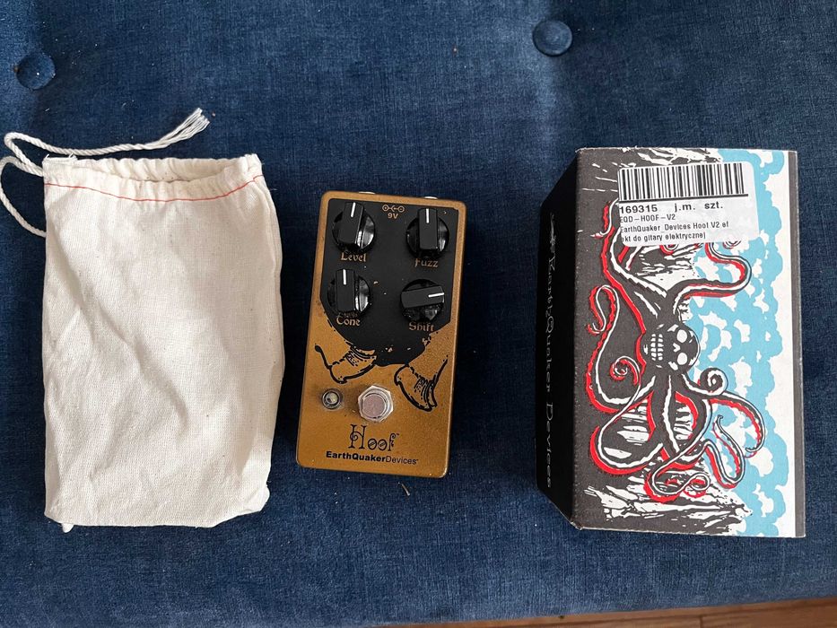 Earthquaker Devices Hoof v2 fuzz gitarowy (jak EHX Green Big Muff