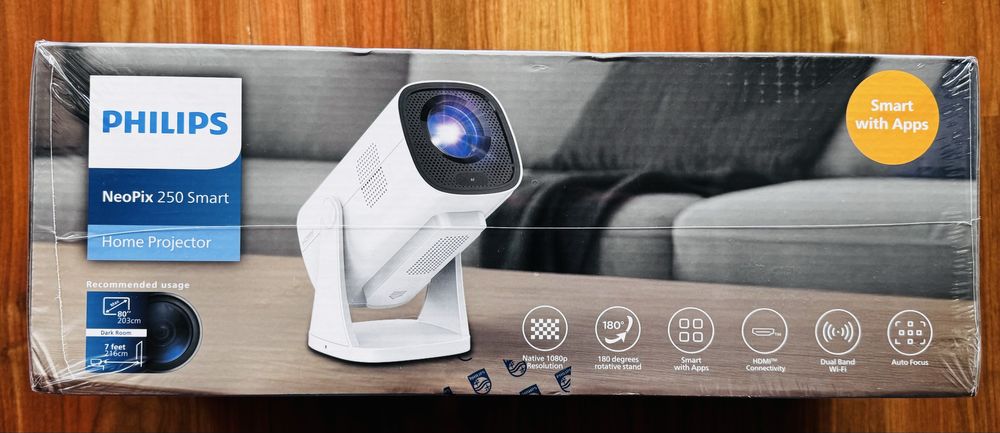 Projektor PHILIPS NeoPix 250 nowy full HD Google TV