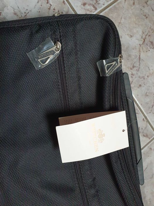 Czarna aktówka na laptopa Wittchen, nowa