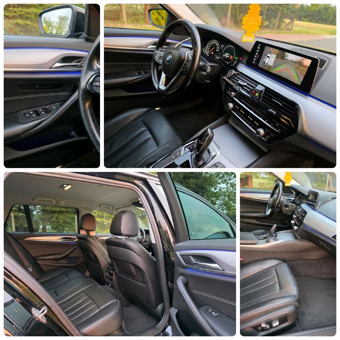 BMW 520d G31 Touring 190 KM | HUD | Kamery 360° | Display Key | Hak | Keyless
