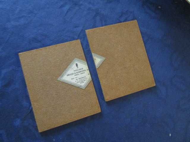 2 pequenos quadro a óleo aves passáros