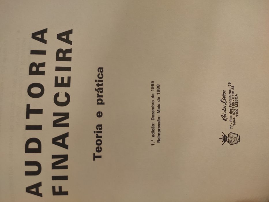 Auditoria Financeira | Carlos Baptista da Costa