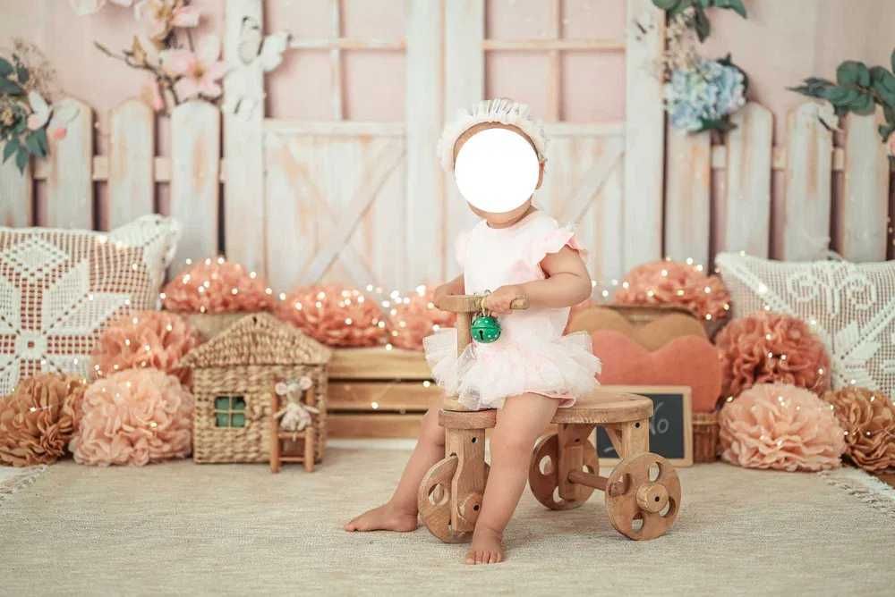 Fundo fotográfico da BabyBonnet. Como novo!