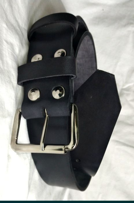 Pas czarny, gruby! Ręczna robota! Gwarancja 15 lat.