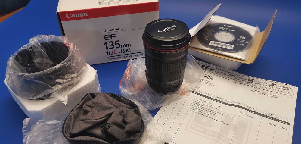 Obiektyw Canon 135 f2.0  LIKWIDACJA STUDIA