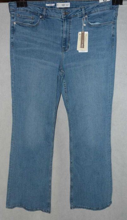 Proste jeansy Mango Flare 52