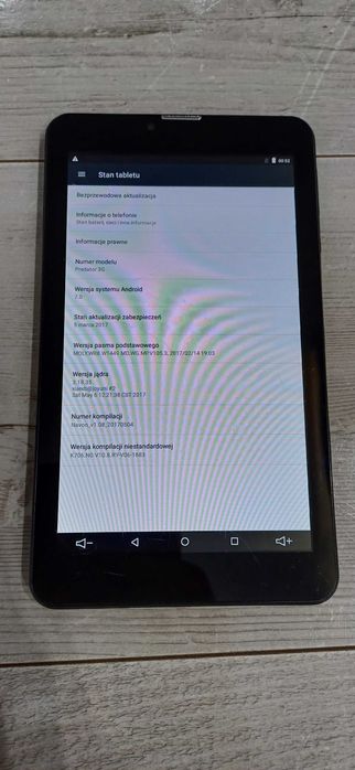 Tablet Navon Predator 3G DUAL SIM 7" 8GB 1GB RAM ANDROID 7
