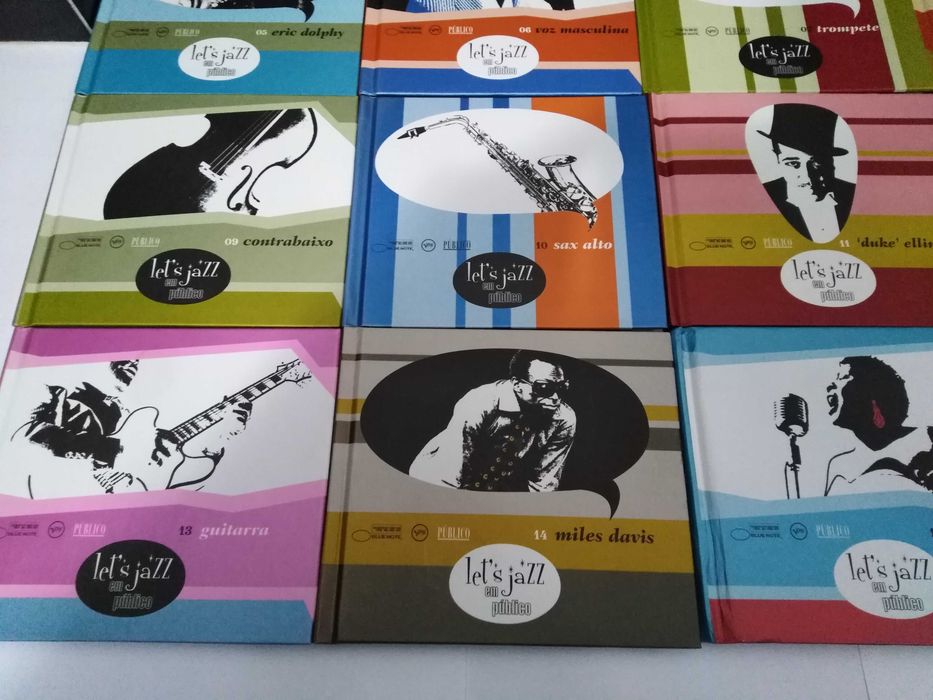 Cds com Livro colecção "Let's Jazz" em Publico 31 Cds (Completa).