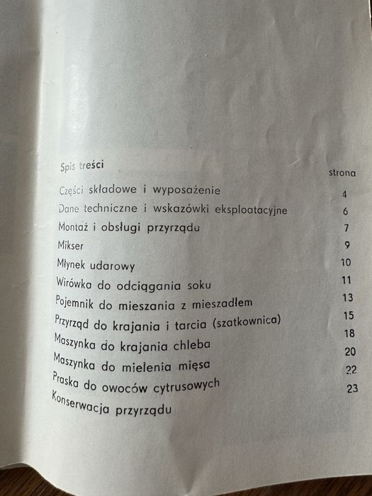 Uniwersalny robot kuchenny KM8 8  -osiem urządzeń w jednym