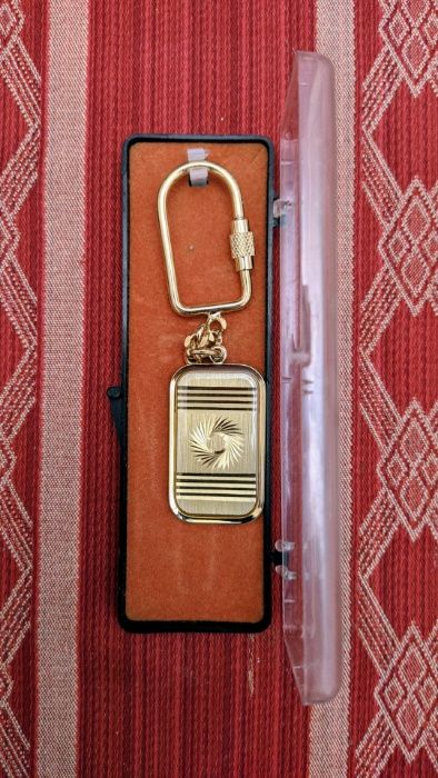 Porta Chaves banhado Ouro | com caixa | NOVO | Entrega gratuita*