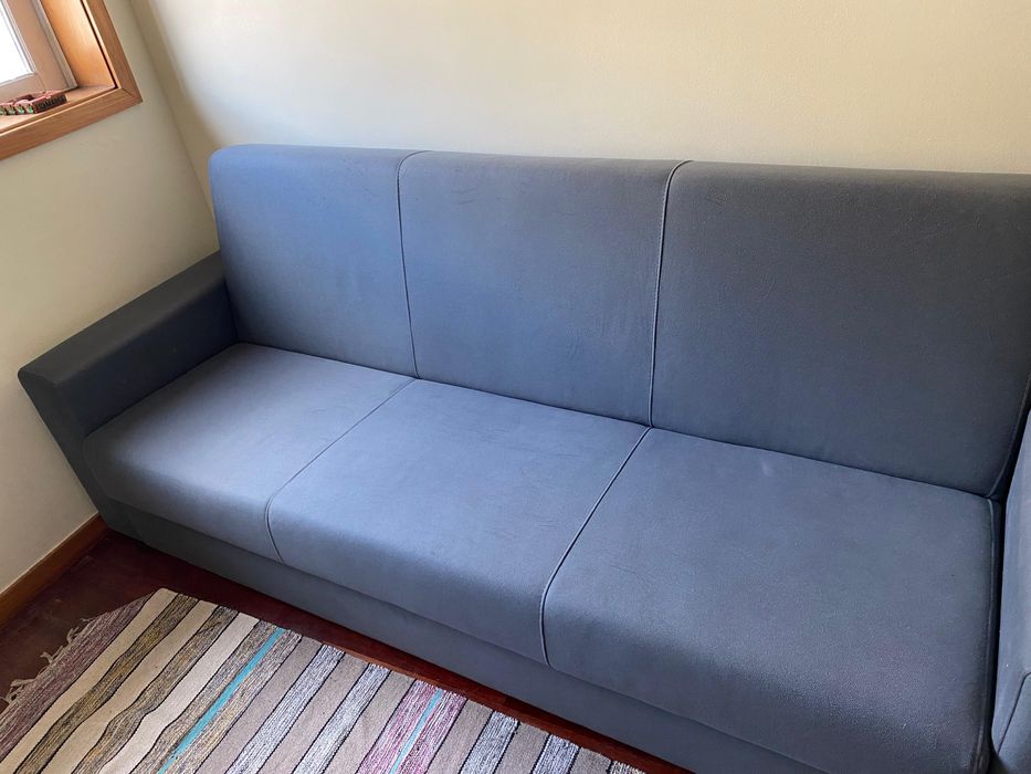 Sofá cama usado- Feira dos Sofás