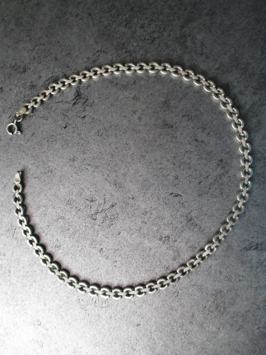 Wloski naszyjnik,lancuszek srebro(925) 38 cm