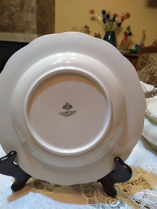 Rosenthal Classik Rose - talerz obiadowy głęboki