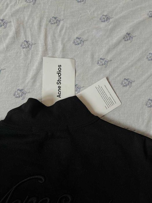 Acne Studios bluza czarna zip L