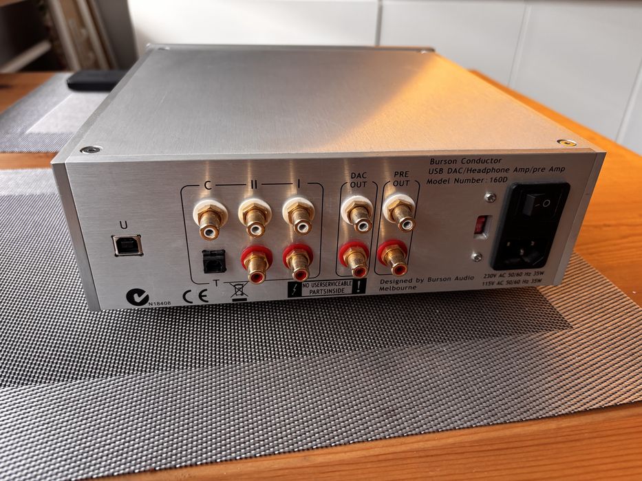 Burson 160D Highend wzmacniacz słuchawkowy, Dac, przedwzmacniacz