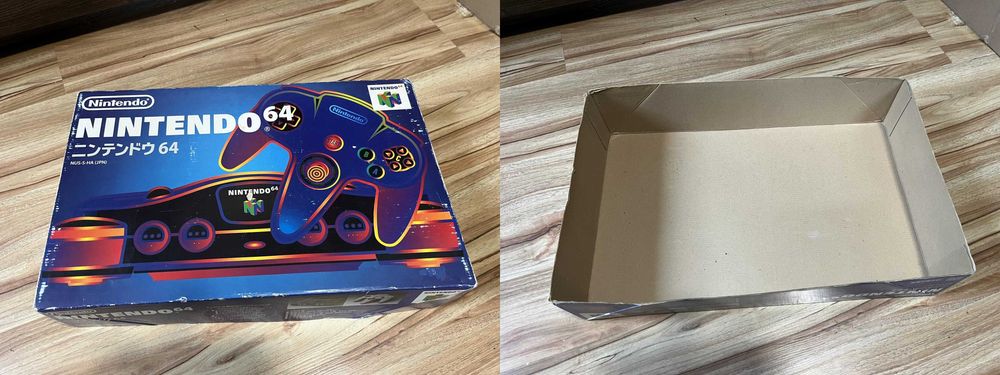 Nintendo 64 NTSC-J w pudełku