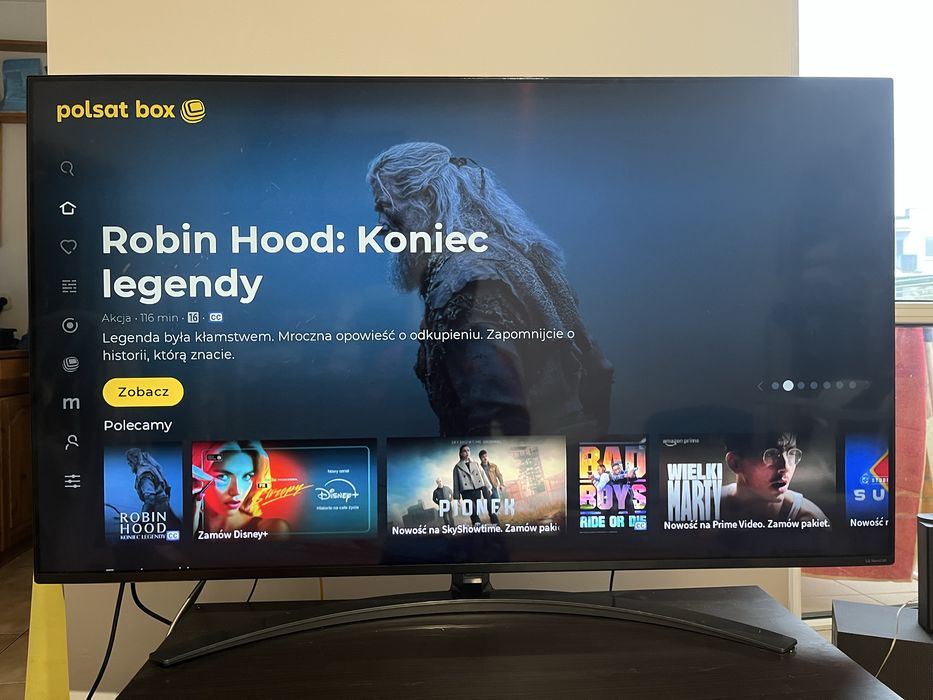 Telewizor LG 55” NanoCell 4K 120Hz DVB-T2/ HEVC Smart TV (55SM8600PLA) - stan BDB